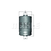 Паливний фільтр KNECHT KL 658