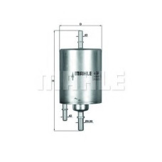 Повітряний фільтр KNECHT LX 1000