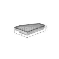 Повітряний фільтр KNECHT LX 1700
