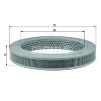 Повітряний фільтр KNECHT LX 208