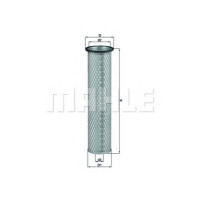 Повітряний фільтр KNECHT LX 673