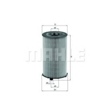 Масляний фільтр KNECHT OX 160D