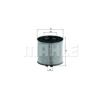 Масляний фільтр KNECHT OX 163/4D