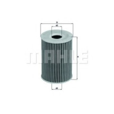 Масляний фільтр KNECHT OX 351D