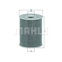 Масляний фільтр KNECHT OX 78D