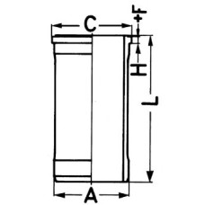 Гільза циліндра KS 89735110