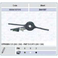 Вимикач на колонці кермового керування MAGNETI MARELLI 000041557010