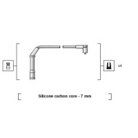 Комплект дротів запалювання MAGNETI MARELLI 941055040529