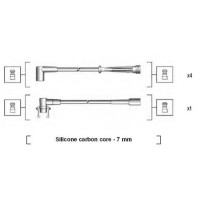 Комплект дротів запалювання MAGNETI MARELLI 941215110796