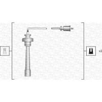 Комплект дротів запалювання MAGNETI MARELLI 941318111192