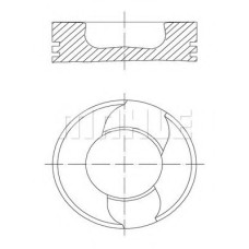 Поршень MAHLE 030 99 00