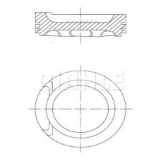 Поршень MAHLE 033 20 01