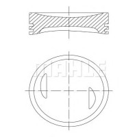 Поршень MAHLE 439 01 00