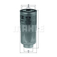 Паливний фільтр MAHLE KC 24