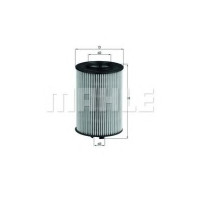 Масляний фільтр MAHLE OX 174D