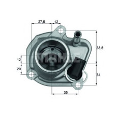 Термостат, охолоджуюча рідина MAHLE TI 15 92