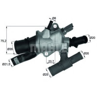 Термостат, охолоджуюча рідина MAHLE TI 150 88