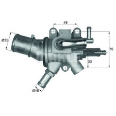 Термостат, охолоджуюча рідина MAHLE TI 173 88