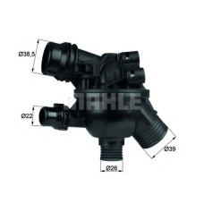 Термостат, охолоджуюча рідина MAHLE TM 2 105