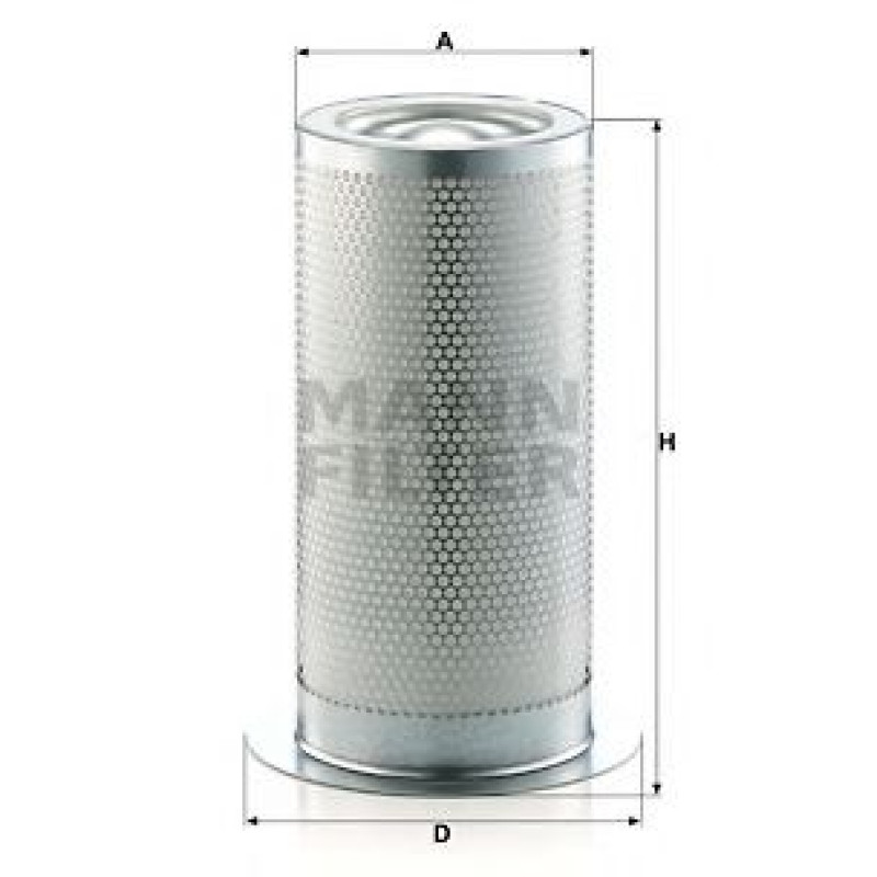 Повітряний фільтр; Фільтр, система вентиляції картера MANN FILTER C 1112