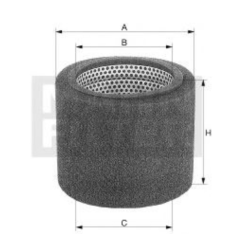 Повітряний фільтр MANN FILTER C 2851