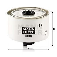 Паливний фільтр MANN FILTER PU 89