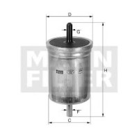 Масляний фільтр MANN FILTER W 811/80