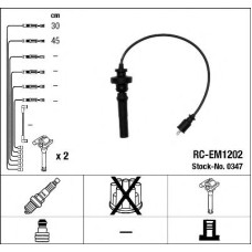Комплект дротів запалювання NGK 0347
