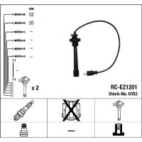 Комплект дротів запалювання NGK 0352