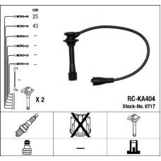Комплект дротів запалювання NGK 0717