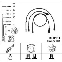 Комплект дротів запалювання NGK 0781