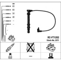Комплект дротів запалювання NGK 2571