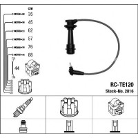 Комплект дротів запалювання NGK 2816