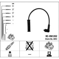 Комплект дротів запалювання NGK 4053