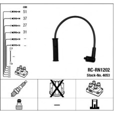 Комплект дротів запалювання NGK 4053