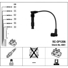 Комплект дротів запалювання NGK 4061