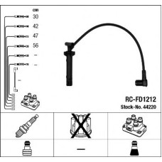 Комплект дротів запалювання NGK 44220