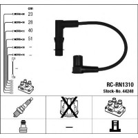 Комплект дротів запалювання NGK 44248