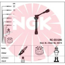 Комплект дротів запалювання NGK 44274