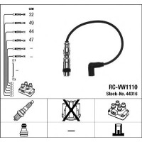 Комплект дротів запалювання NGK 44316