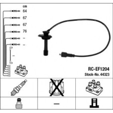 Комплект дротів запалювання NGK 44323