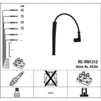 Комплект дротів запалювання NGK 44330