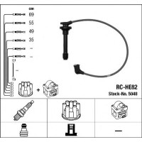 Комплект дротів запалювання NGK 5048