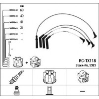 Комплект дротів запалювання NGK 5383