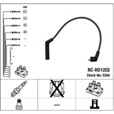 Комплект дротів запалювання NGK 5506