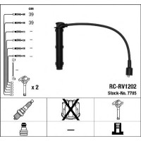 Комплект дротів запалювання NGK 7705