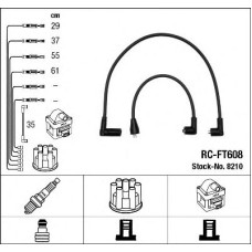 Комплект дротів запалювання NGK 8210