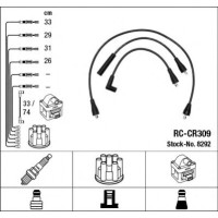 Комплект дротів запалювання NGK 8292