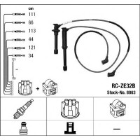 Комплект дротів запалювання NGK 8863