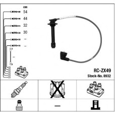 Комплект дротів запалювання NGK 8932